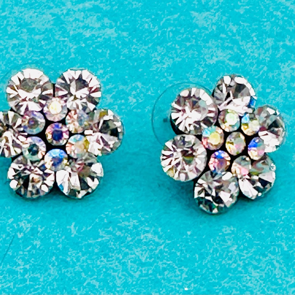 Vintage Rhinestone Earrings
